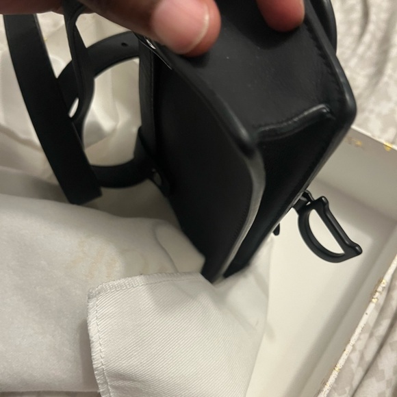 DIOR SADDLE BELT POUCH
BLACK MATTE - Picture 4 of 11